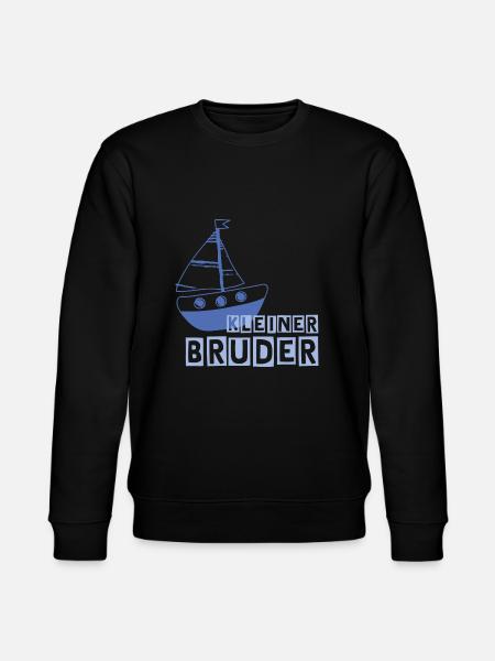 Kleiner Bruder - Stanley/Stella Unisex Bio-Sweatshirt CHANGER - Schwarz