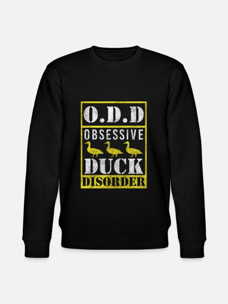 Duckling, Bathing Duck, , Waterfowl - Stanley/Stella CHANGER Unisex Organic Sweatshirt - black