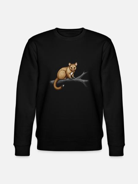 Baumkänguru Baby Känguru Beuteltier Kangaroo - Stanley/Stella Unisex Bio-Sweatshirt CHANGER  - Schwarz