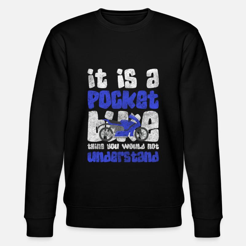 Piste de moto Son - Sweat bio CHANGER Stanley/Stella Unisexe - noir
