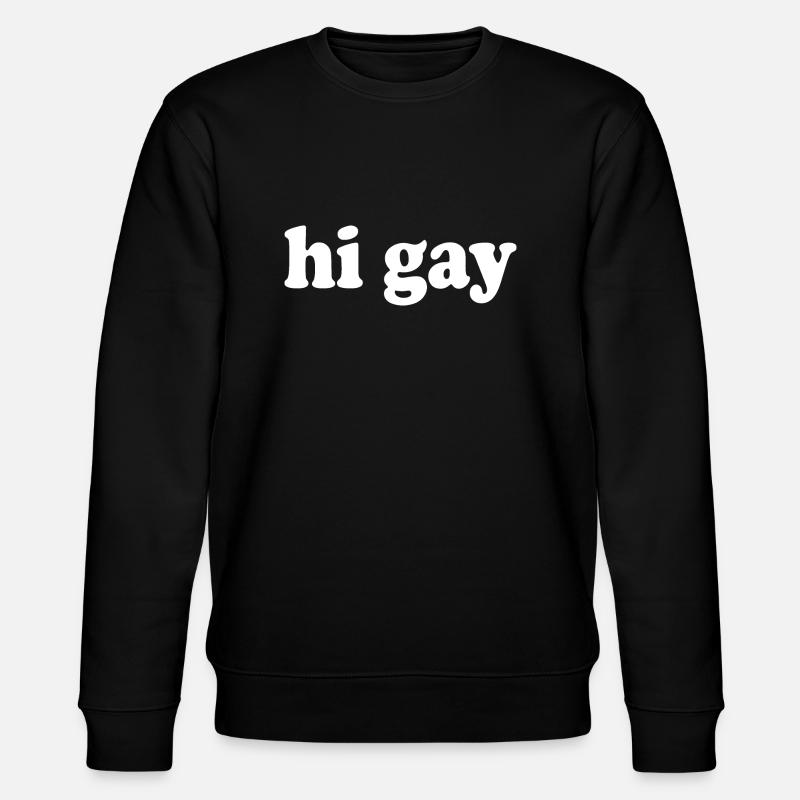 Gay - Stanley/Stella CHANGER Unisex Organic Sweatshirt - black