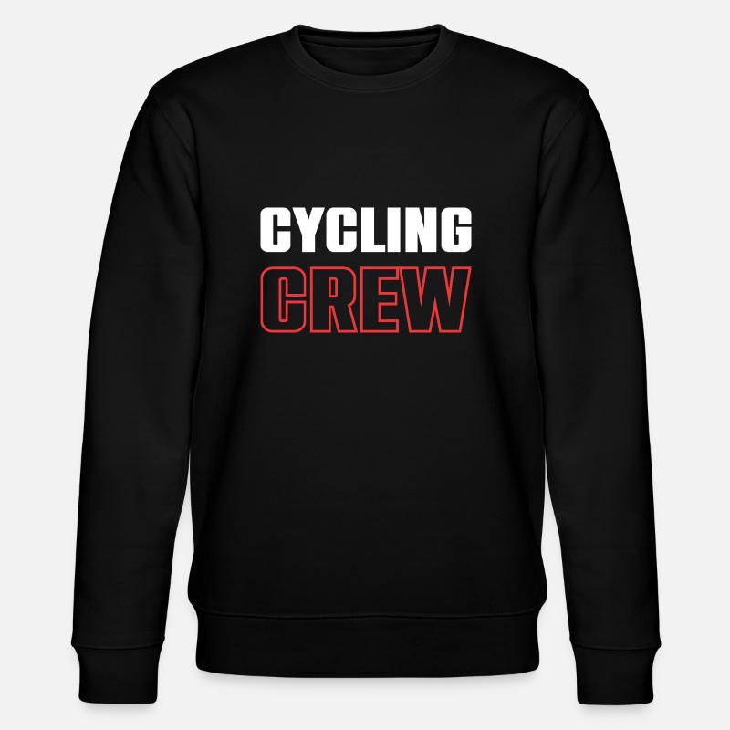 Cycling Crew - Stanley/Stella Unisex Bio-Sweatshirt CHANGER  - Schwarz