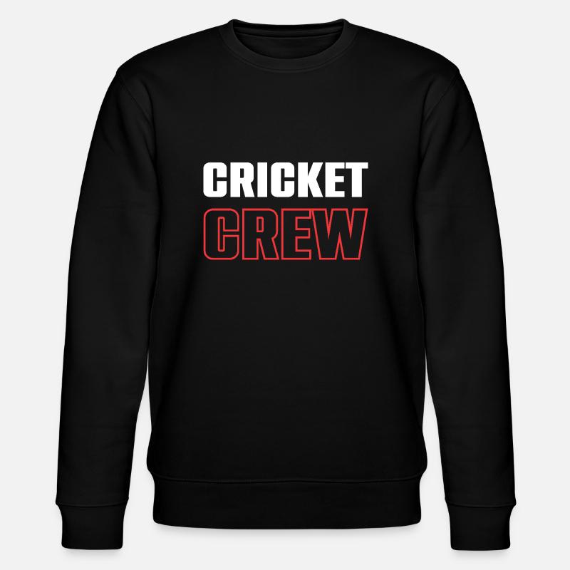 Équipe de cricket - Sweat bio CHANGER Stanley/Stella Unisexe - noir