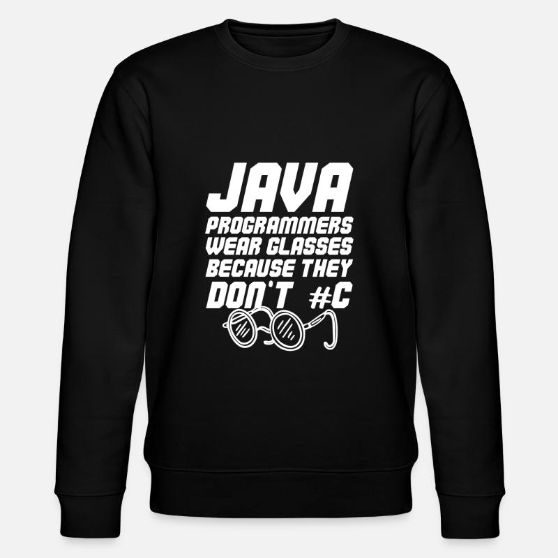 Cooler Java-Programmierer - Stanley/Stella Unisex Bio-Sweatshirt CHANGER  - Schwarz