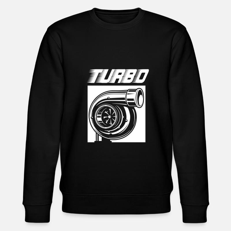 Turbo - Stanley/Stella Unisex Bio-Sweatshirt CHANGER  - Schwarz