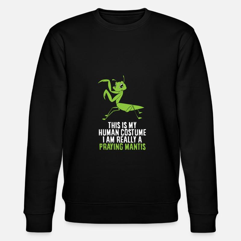 Praying Mantis Costume - Sweat bio CHANGER Stanley/Stella Unisexe - noir