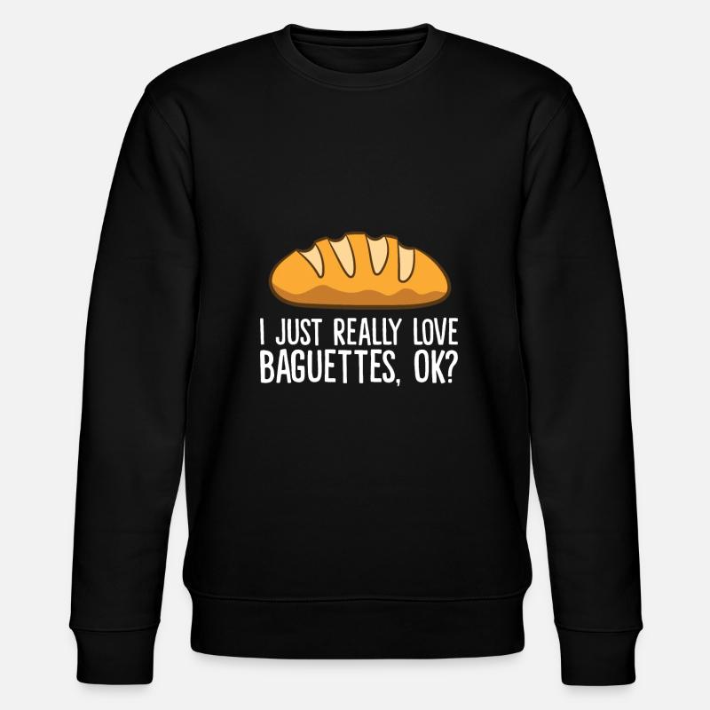 J’aime beaucoup les baguettes - Sweat bio CHANGER Stanley/Stella Unisexe - noir