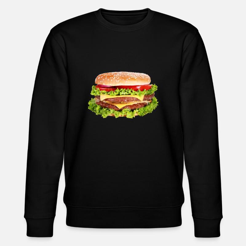 Burger - Sweat bio CHANGER Stanley/Stella Unisexe - noir