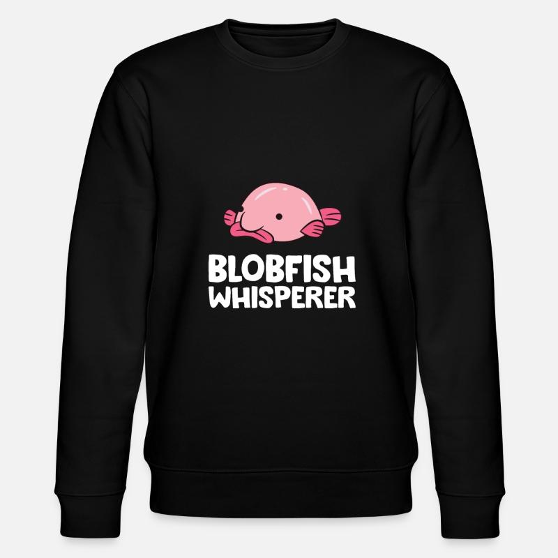 Blobfish Whisperer Drôle Blobfish - Sweat bio CHANGER Stanley/Stella Unisexe - noir