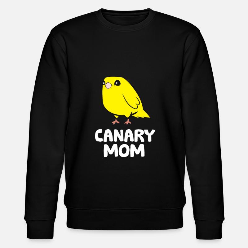 Yellow Canary Canary Mère - Sweat bio CHANGER Stanley/Stella Unisexe - noir