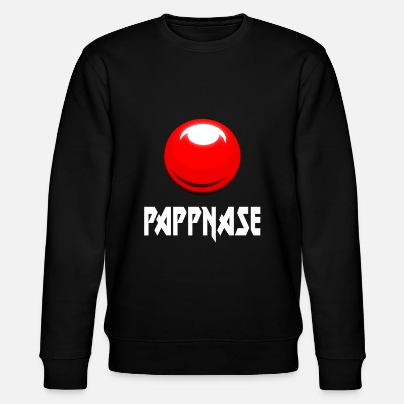 PAPPNASE - Stanley/Stella Unisex Bio-Sweatshirt CHANGER - Schwarz