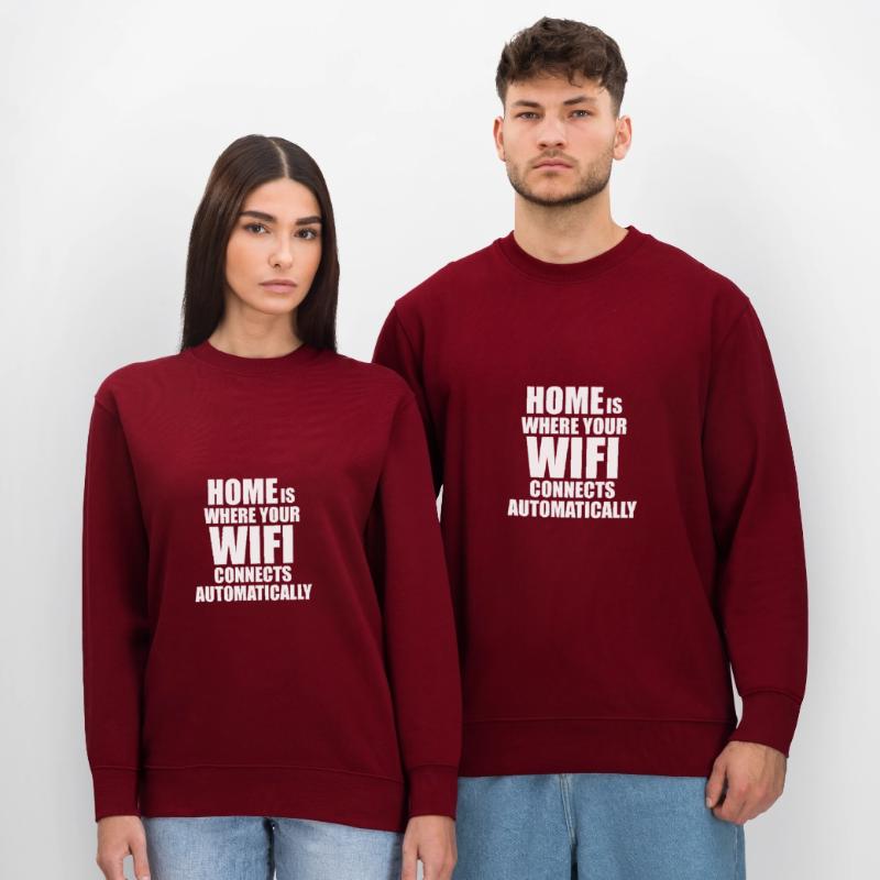 Linux Unix Wifi Coding Admin Dire drôle Sweat bio CHANGER Stanley/Stella Unisexe
