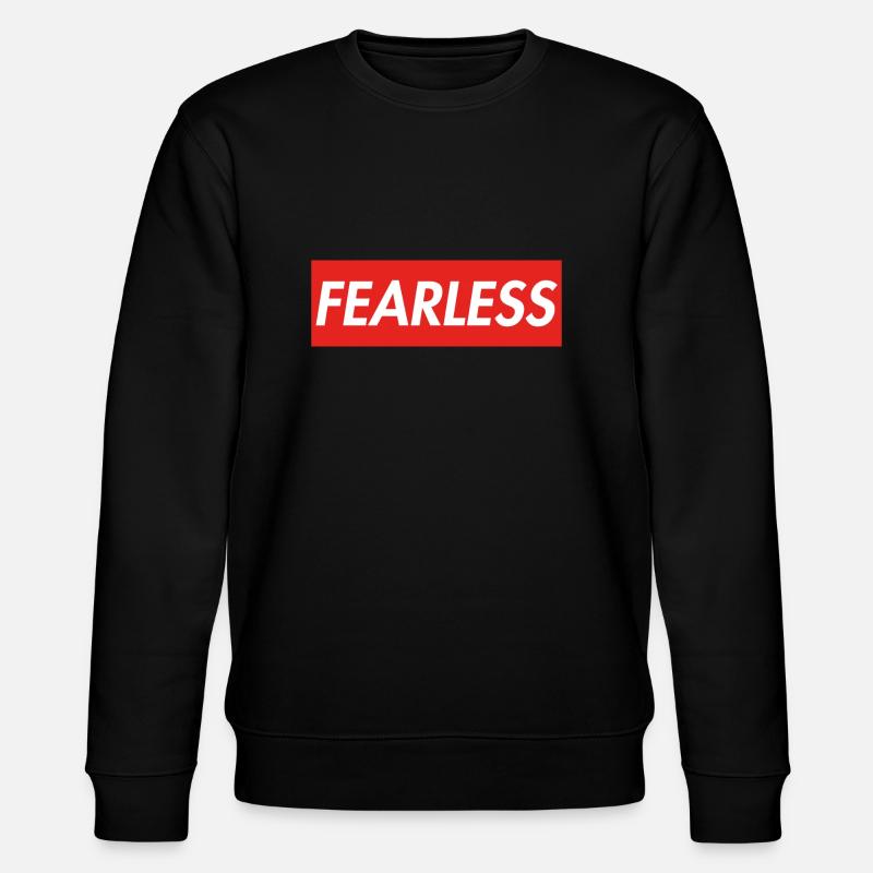 FEARLESS - Sweat bio CHANGER Stanley/Stella Unisexe - noir