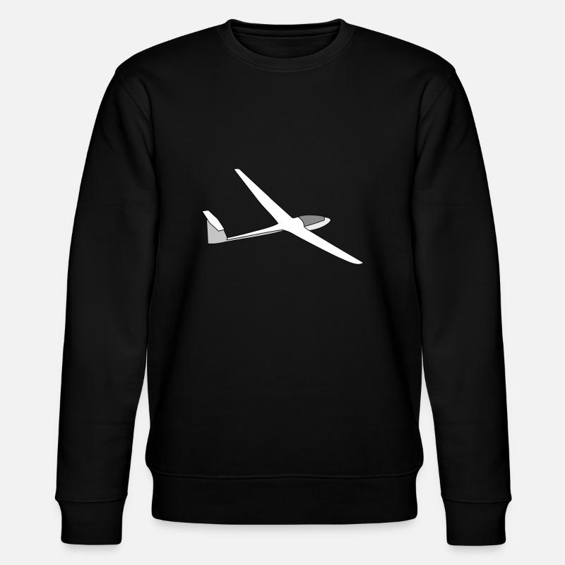 segelflieger - Stanley/Stella Unisex Bio-Sweatshirt CHANGER  - Schwarz