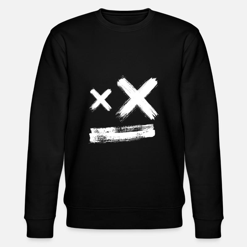 Masque Dead Brush - blanc - Sweat bio CHANGER Stanley/Stella Unisexe - noir