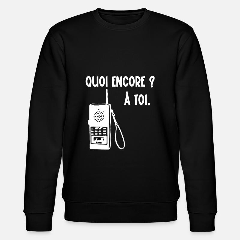 quoi encore - Sweat bio CHANGER Stanley/Stella Unisexe - noir