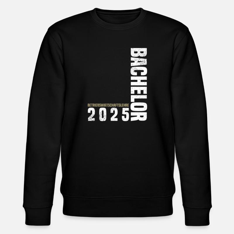 Bachelor BWL 2025 - Stanley/Stella Unisex Bio-Sweatshirt CHANGER - Schwarz