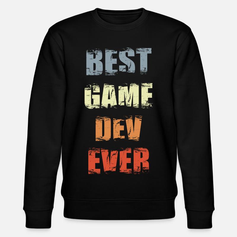 Motivation game development - Stanley/Stella CHANGER Unisex Organic Sweatshirt - black