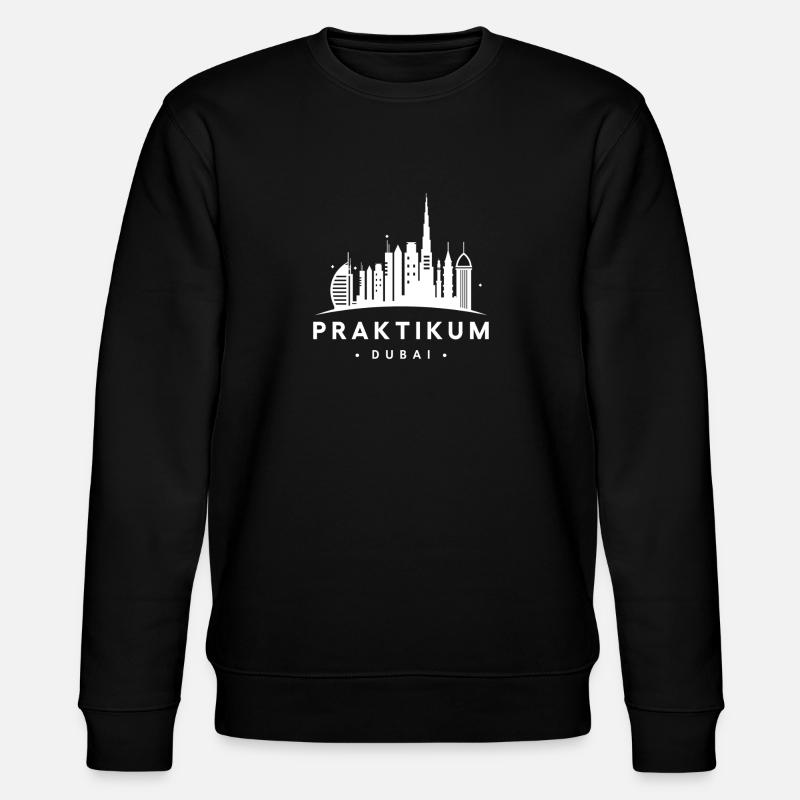 Praktikum Dubai - Stanley/Stella Unisex Bio-Sweatshirt CHANGER - Schwarz