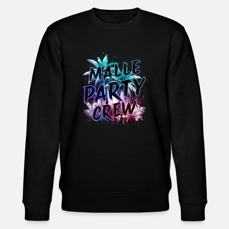 Malle Party Crew - Sweat bio CHANGER Stanley/Stella Unisexe - noir