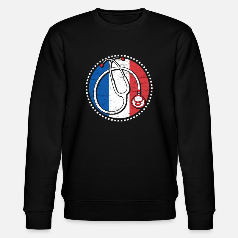 Infirmière Française, Infirmière Diplômée - Sweat bio CHANGER Stanley/Stella Unisexe - noir