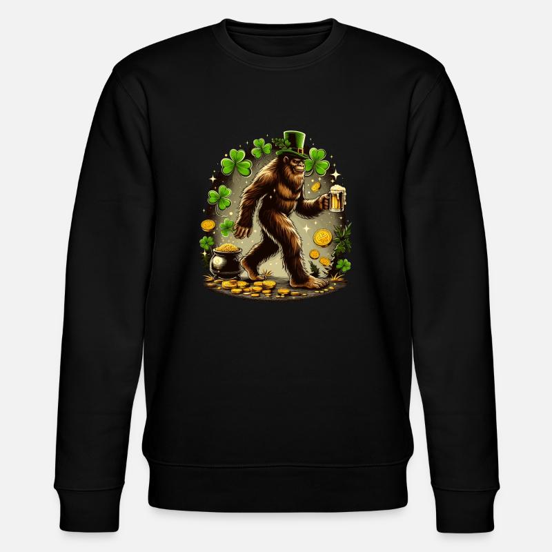 Bière irlandaise Bigfoot - Sweat bio CHANGER Stanley/Stella Unisexe - noir