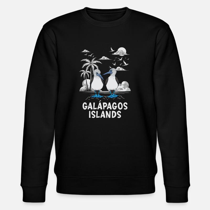 Galapagos Islands - Stanley/Stella Unisex Bio-Sweatshirt CHANGER  - Schwarz