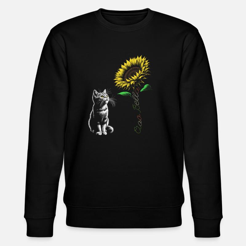 Ciao Bella - Stanley/Stella Unisex Bio-Sweatshirt CHANGER  - Schwarz