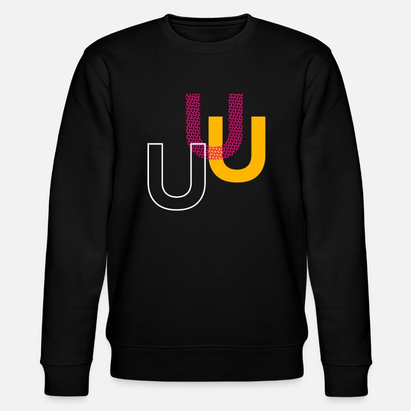 U - Sweat bio CHANGER Stanley/Stella Unisexe - noir