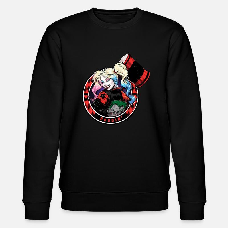Harley Quinn Puddin' - Stanley/Stella Unisex Bio-Sweatshirt CHANGER - Schwarz
