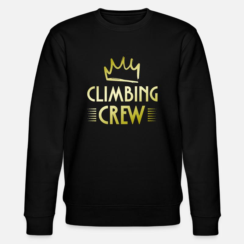 Climbing Crew - Stanley/Stella Unisex Bio-Sweatshirt CHANGER - Schwarz