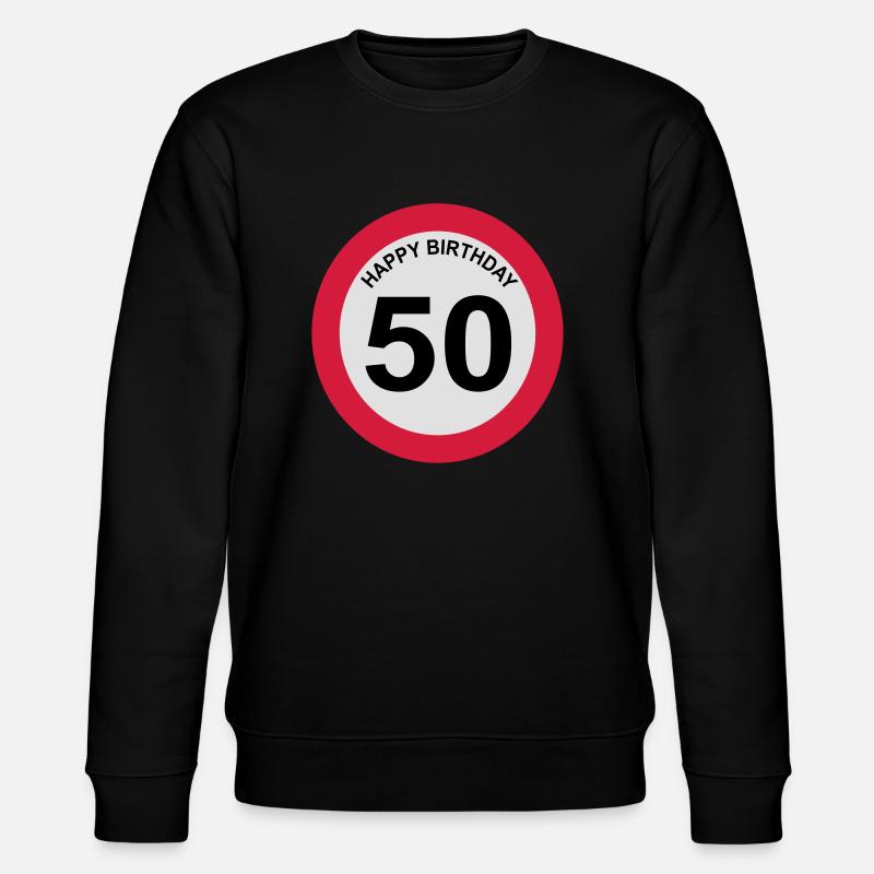 50 - Stanley/Stella Unisex Bio-Sweatshirt CHANGER  - Schwarz