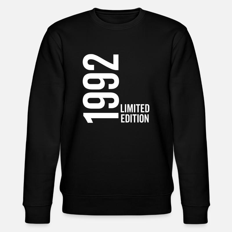 1992 Édition limitée - Sweat bio CHANGER Stanley/Stella Unisexe - noir