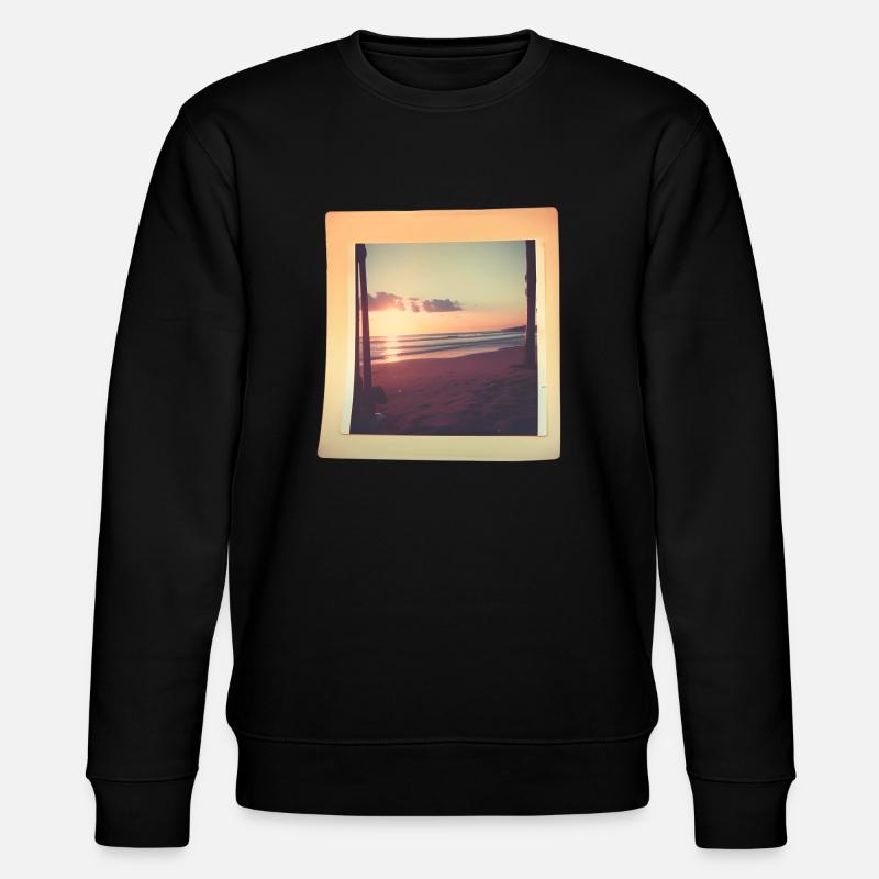 Souvenirs rétro - Sweat bio CHANGER Stanley/Stella Unisexe - noir