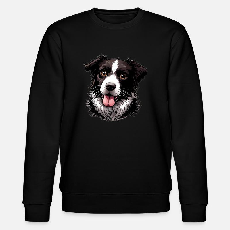 Border Collie - Sweat bio CHANGER Stanley/Stella Unisexe - noir