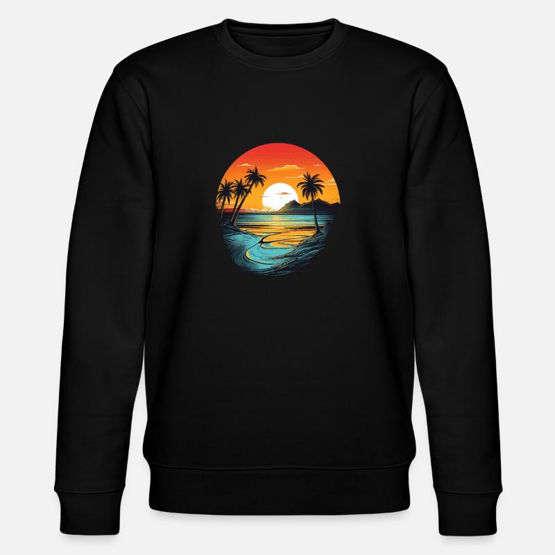 Strand - Stanley/Stella Unisex Bio-Sweatshirt CHANGER  - Schwarz