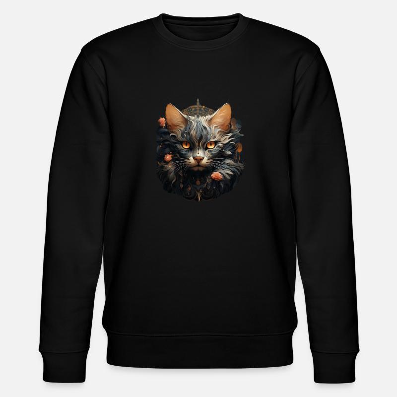 Chat - Sweat bio CHANGER Stanley/Stella Unisexe - noir