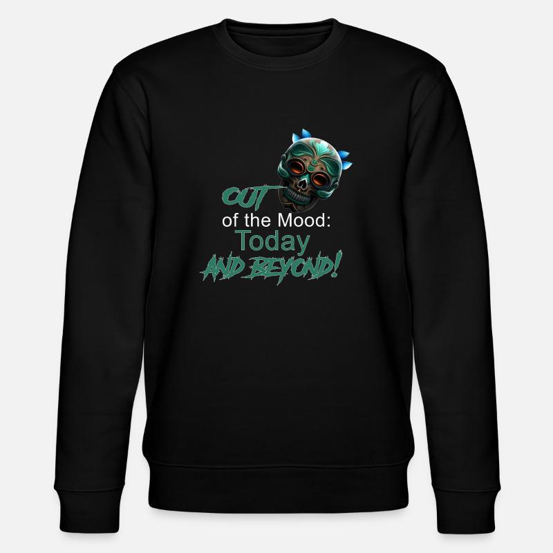 Zero Mood: Today and Beyond! - Stanley/Stella CHANGER Unisex Organic Sweatshirt - black