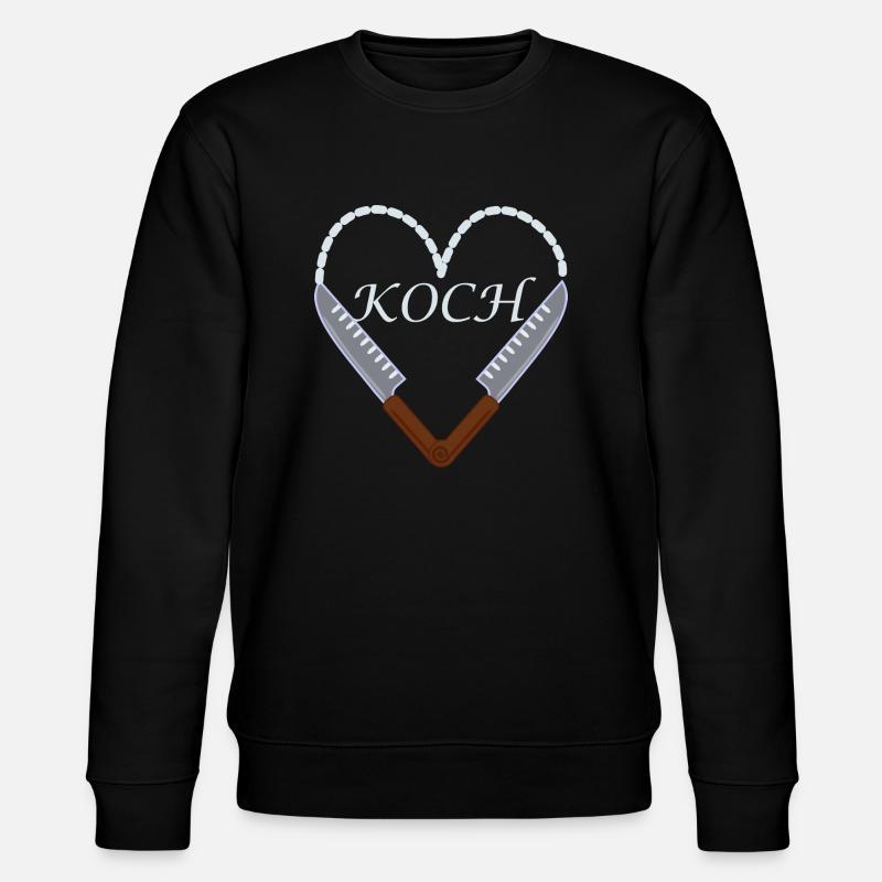 Koch - Stanley/Stella Unisex Bio-Sweatshirt CHANGER - Schwarz