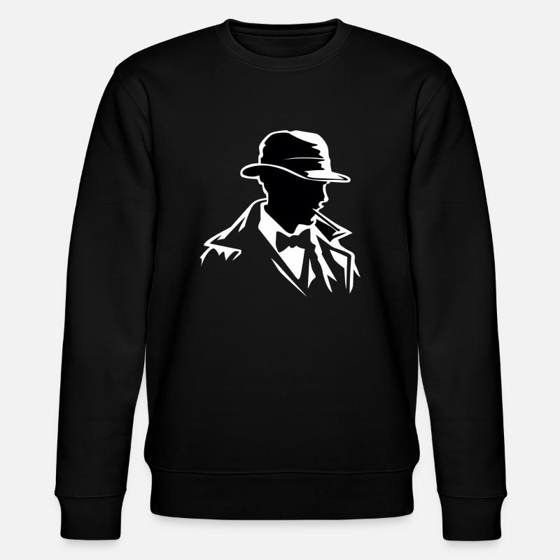 Sherlock - Stanley/Stella Unisex Bio-Sweatshirt CHANGER  - Schwarz
