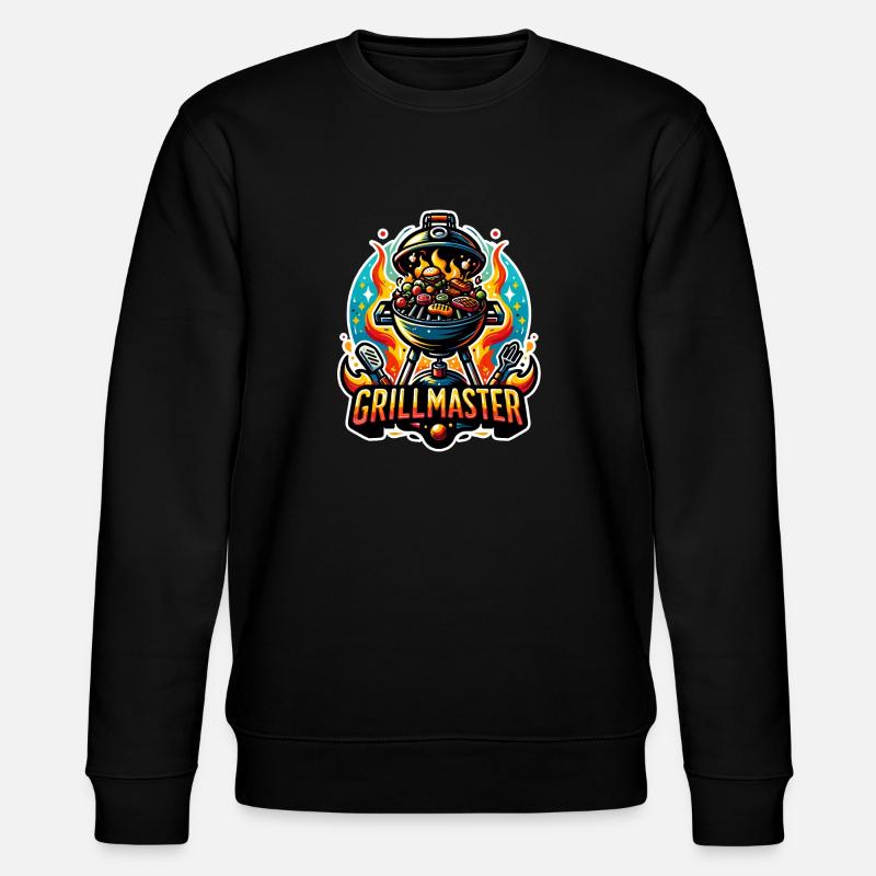 GrillMaster - Illustration de gril - Sweat bio CHANGER Stanley/Stella Unisexe - noir