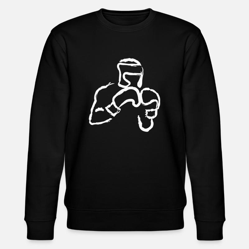 Boxer - Stanley/Stella Unisex Bio-Sweatshirt CHANGER  - Schwarz