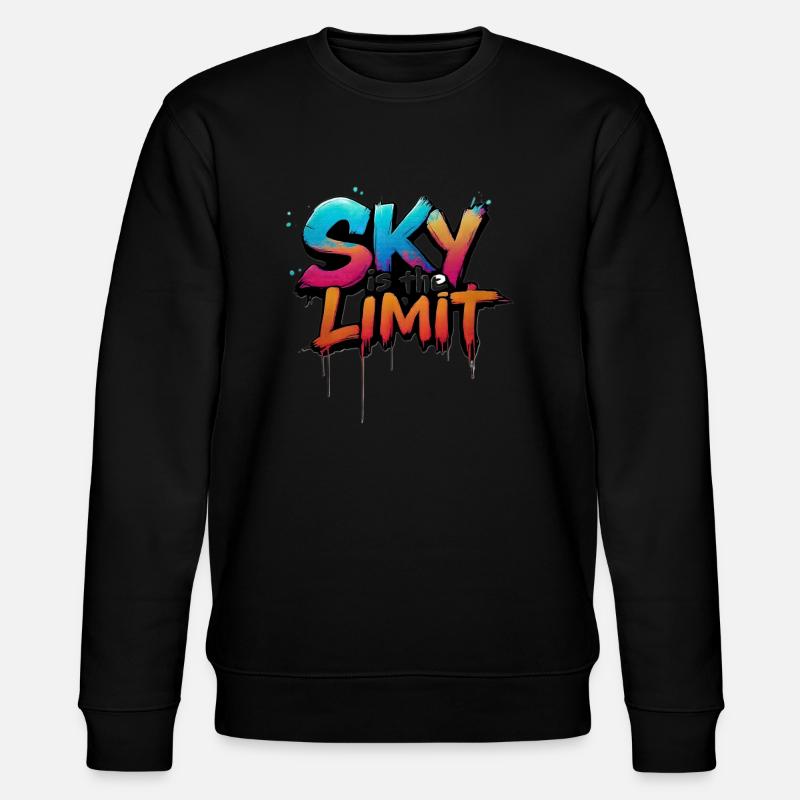 Le ciel est la limite - Sweat bio CHANGER Stanley/Stella Unisexe - noir