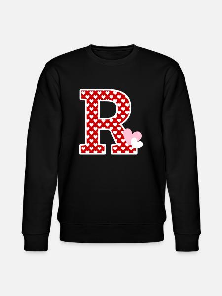 Letter to the heart - Stanley/Stella CHANGER Unisex Organic Sweatshirt - black