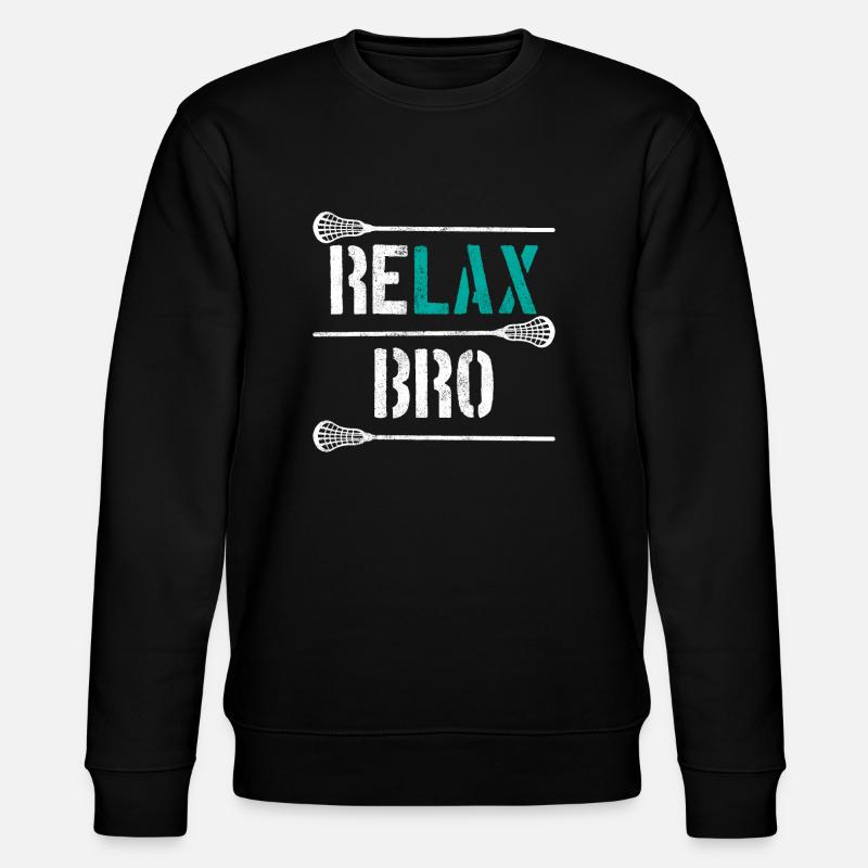 LACROSSE - Stanley/Stella CHANGER Unisex Organic Sweatshirt - black