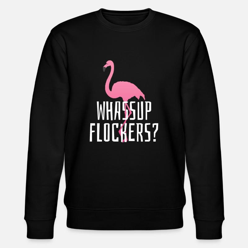 flamant - Sweat bio CHANGER Stanley/Stella Unisexe - noir