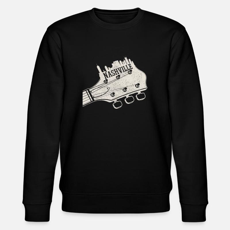 Nashville - Stanley/Stella Unisex Bio-Sweatshirt CHANGER  - Schwarz