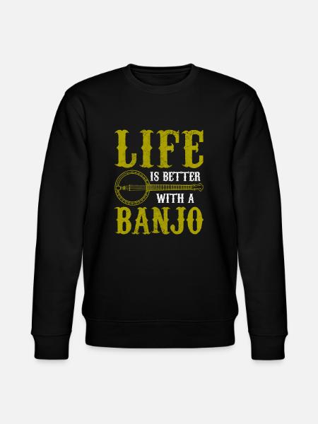 banjo - Sweat bio CHANGER Stanley/Stella Unisexe - noir