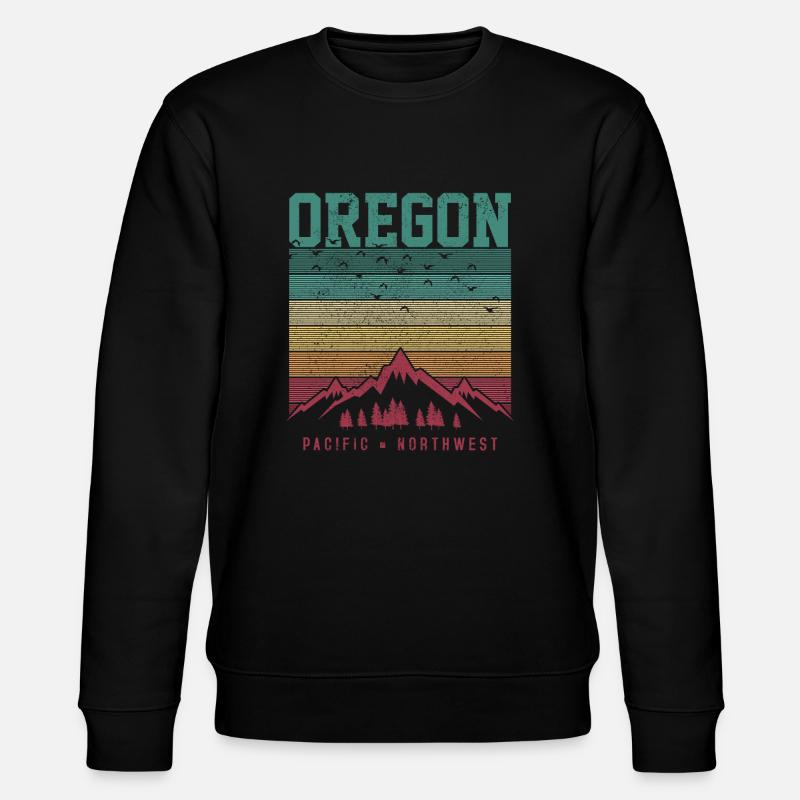 Oregon - Sweat bio CHANGER Stanley/Stella Unisexe - noir