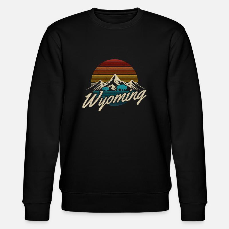 Wyoming - Sweat bio CHANGER Stanley/Stella Unisexe - noir